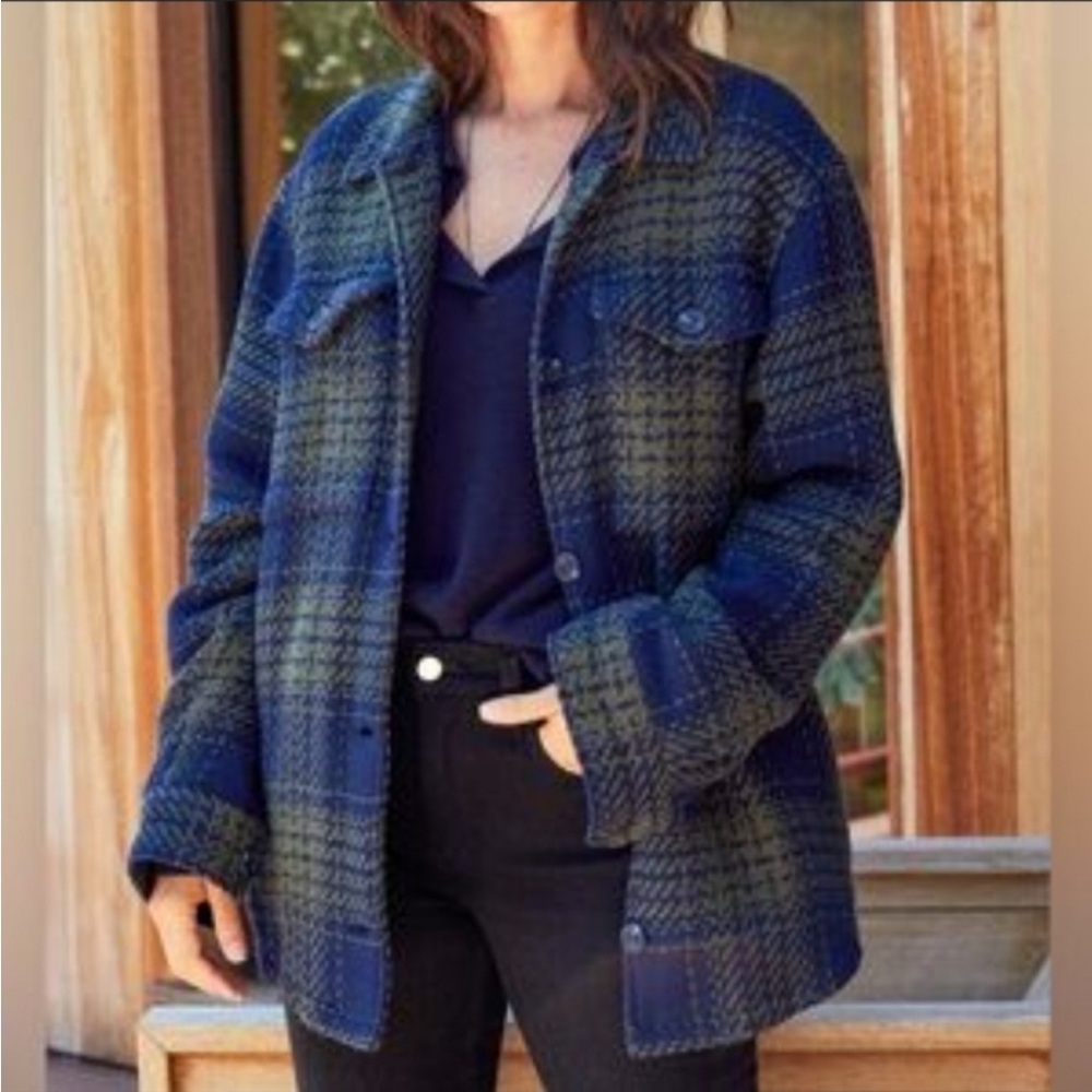 Outerknown Cloud Weave Shirt Jacket